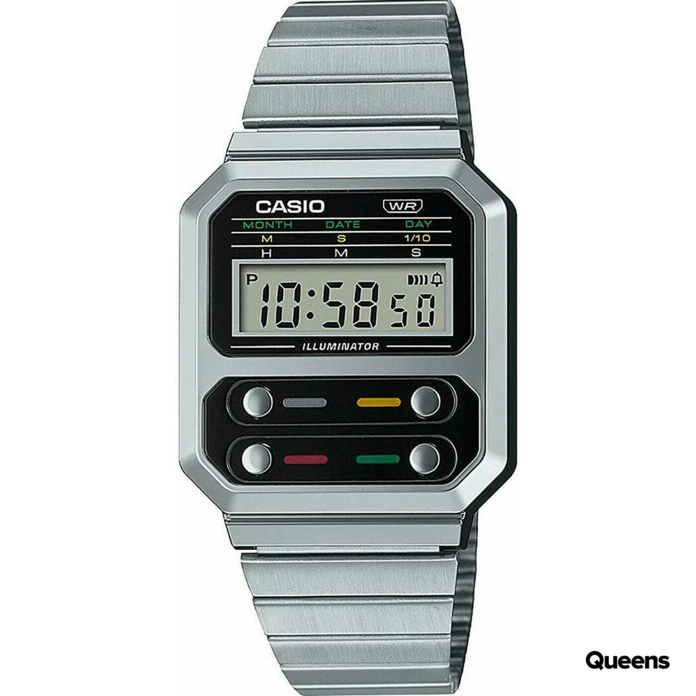 Watches Casio A 100WE-1AEF Silver