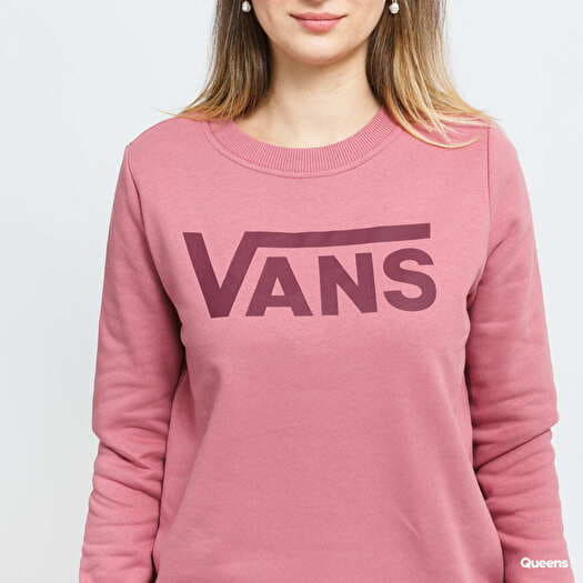 Vans pink sweatshirt on sale