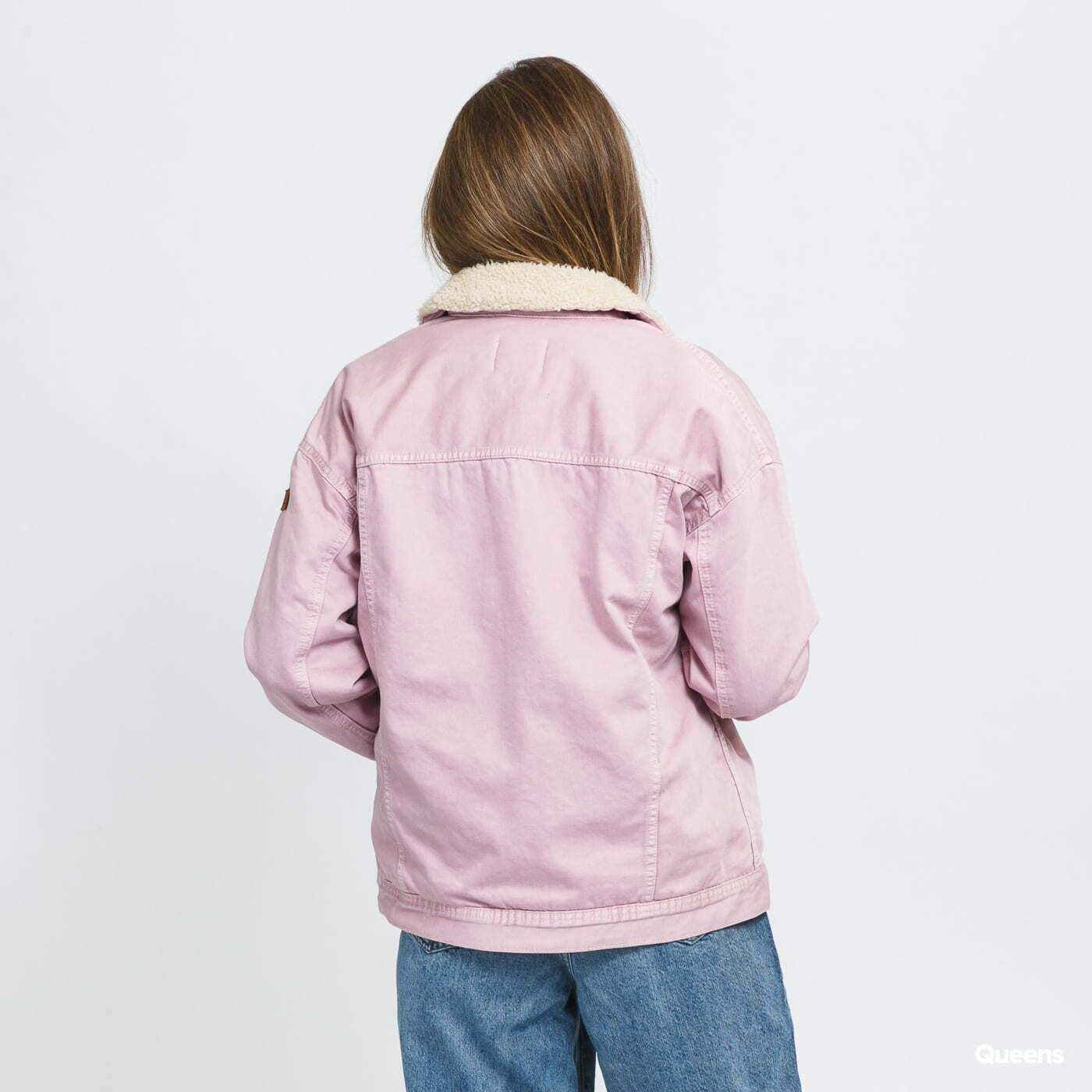 Takit Roxy Great Time Denim Jacket Pink