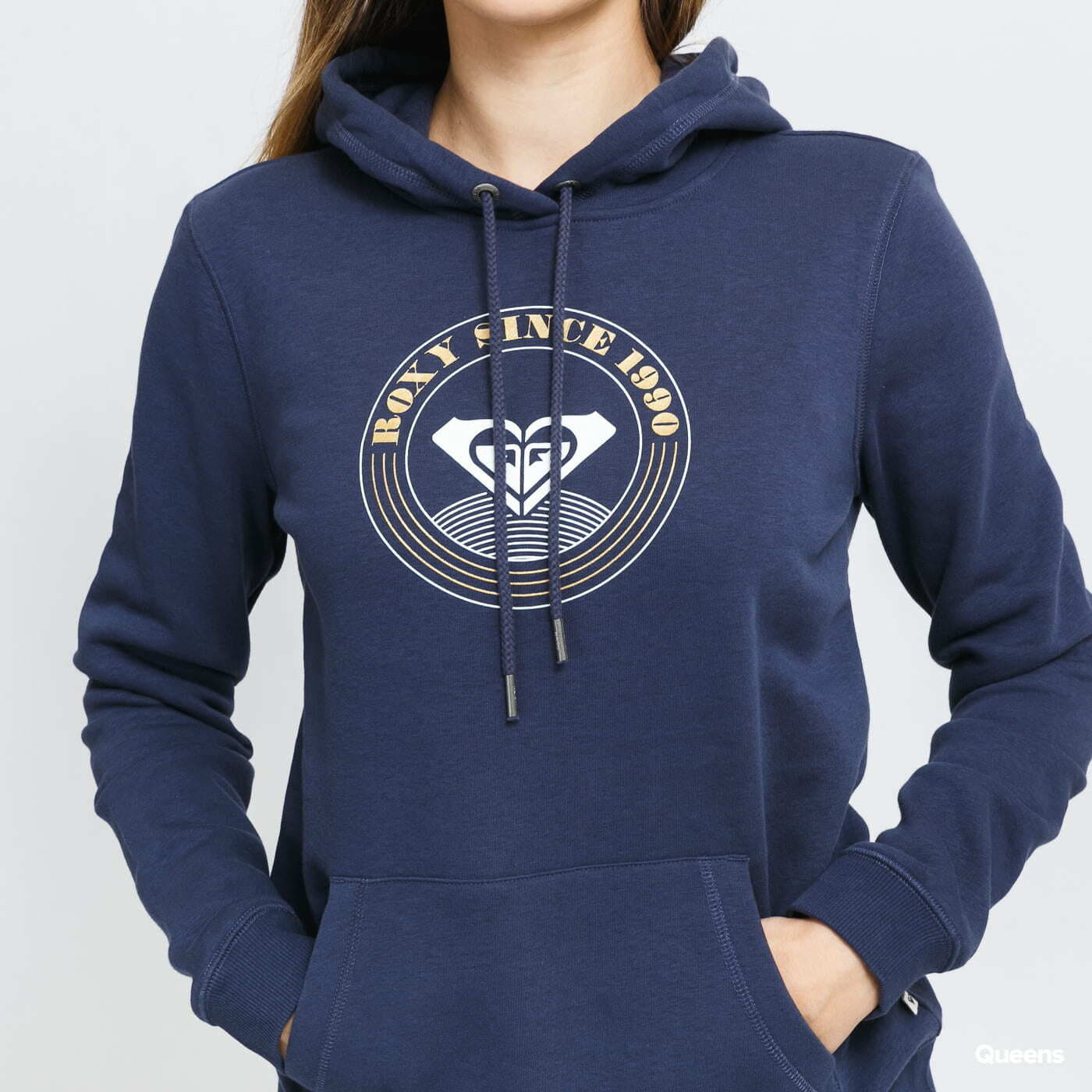 Регланы и толстовки Roxy Day Breaks Brushed Hoodie navy