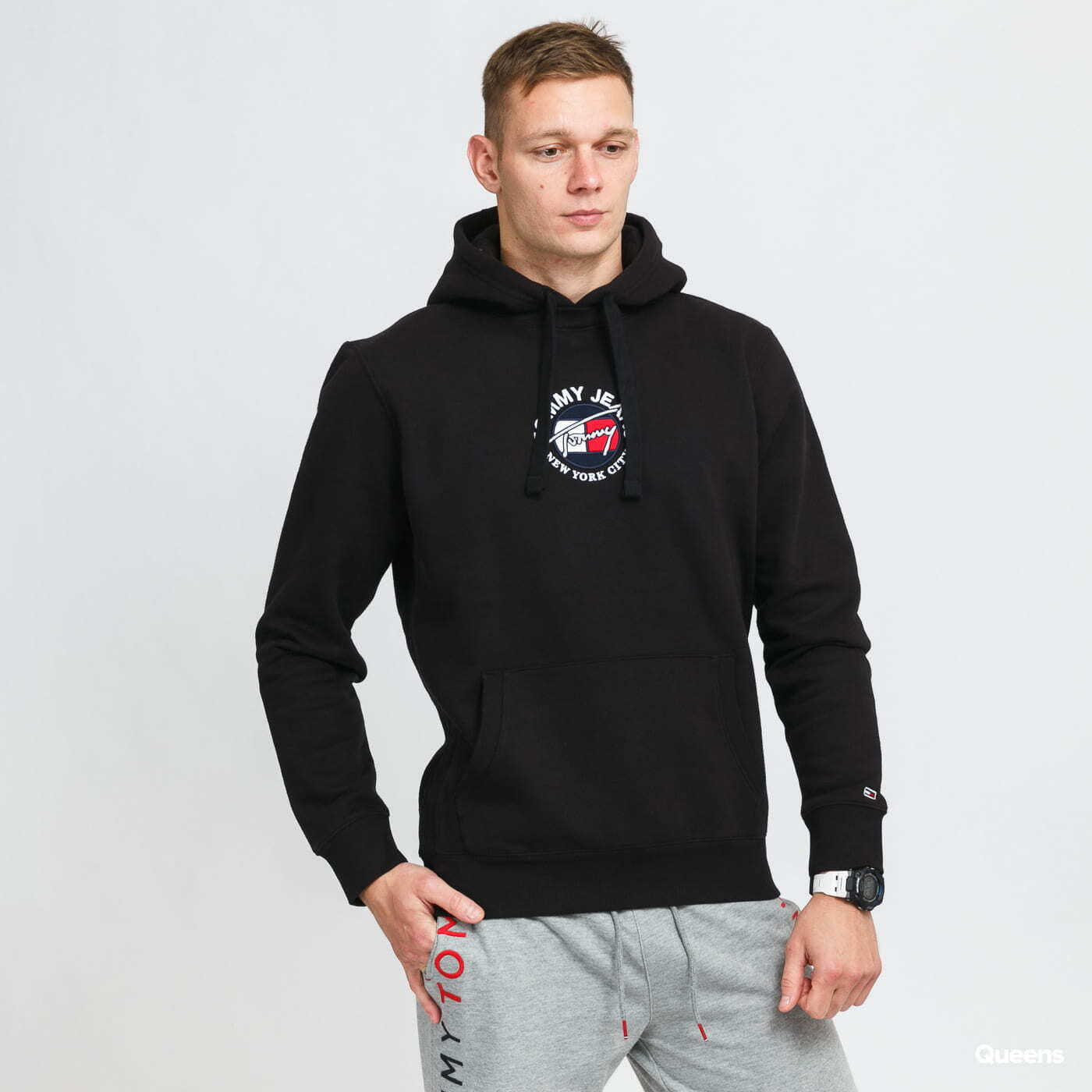 Hoodies and sweatshirts TOMMY JEANS Timeless Tommy Hoodie 2 Black