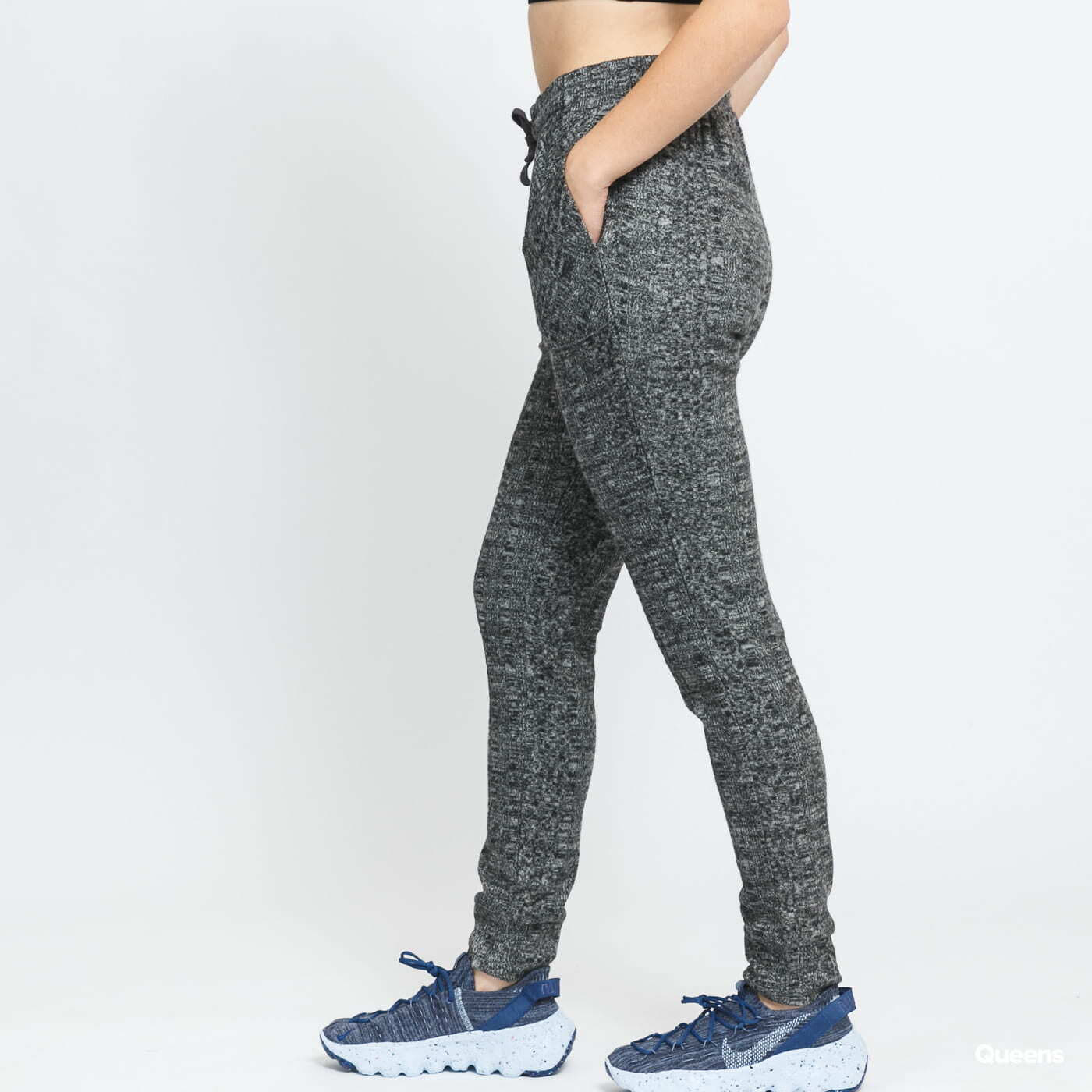 Jeans and trousers Roxy High Tide Pant Melange Dark Grey