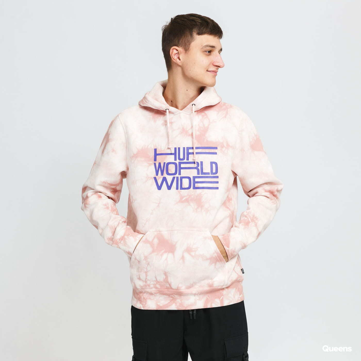 Pink hotsell huf hoodie