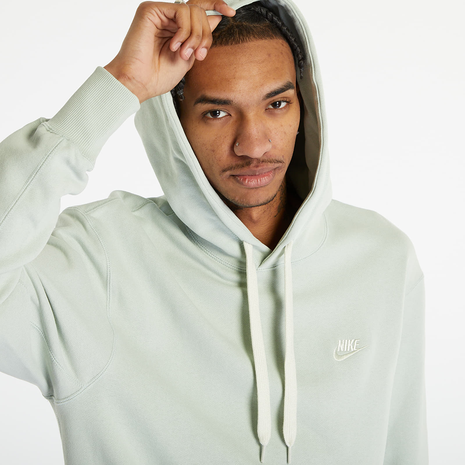 Hoodies and sweatshirts  Nike Sportswear Classic Hoodie Light Green