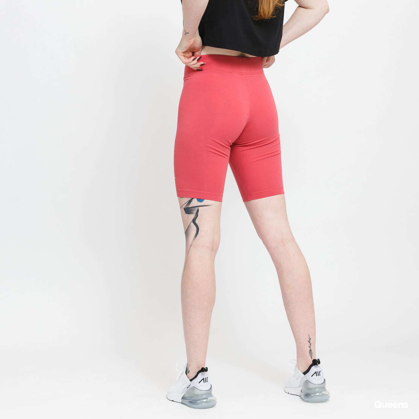 Šortky Nike Sportswear Essential MR Biker Short Pink