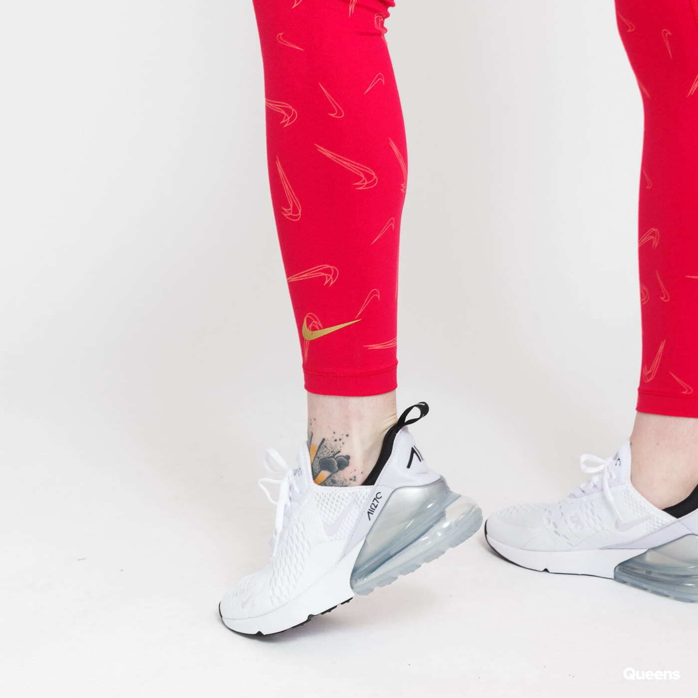 Legging nike rouge on sale