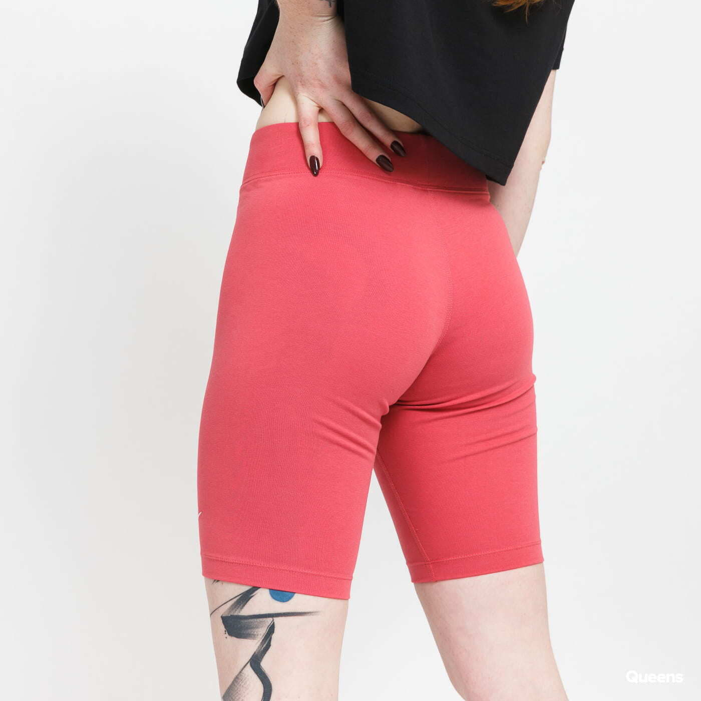 Šortky Nike Sportswear Essential MR Biker Short Pink