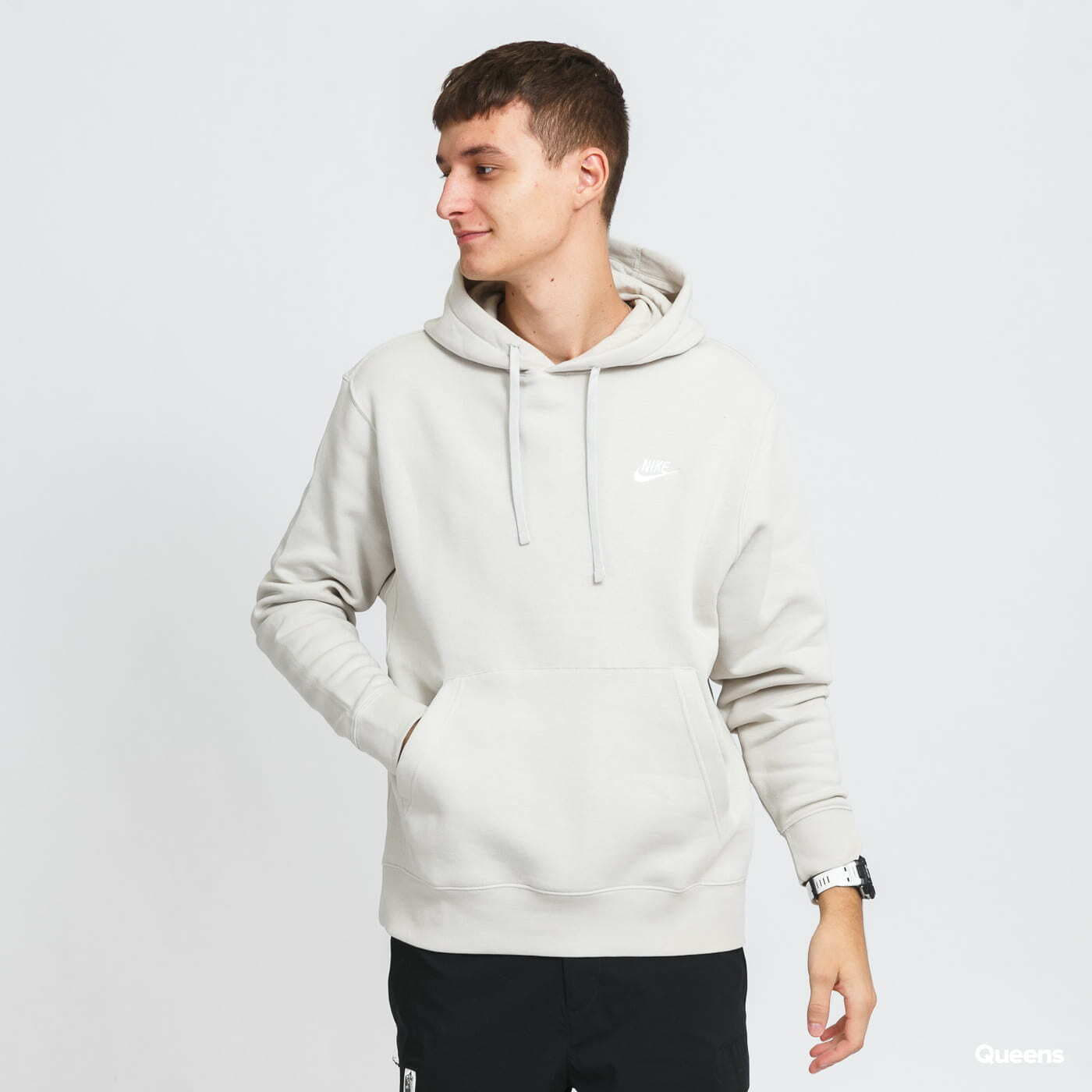 Толстовки та реглани Nike M NSW Club Hoodie PO BB Grey