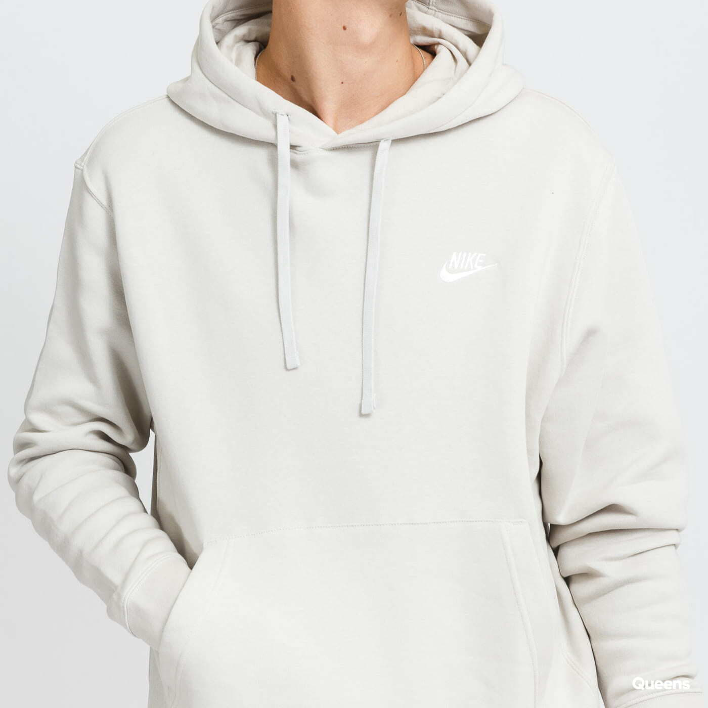 Толстовки та реглани Nike M NSW Club Hoodie PO BB Grey
