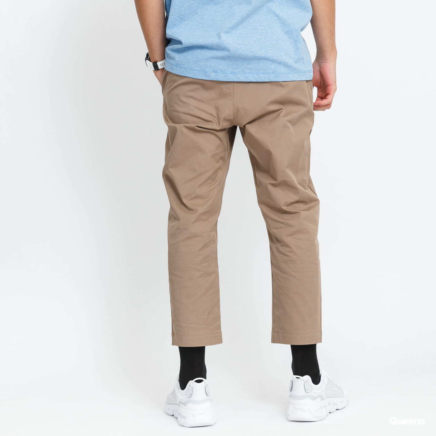 Džínsy a nohavice Nike Sportswear Style Woven Unlined Sneaker Pants Light Brown