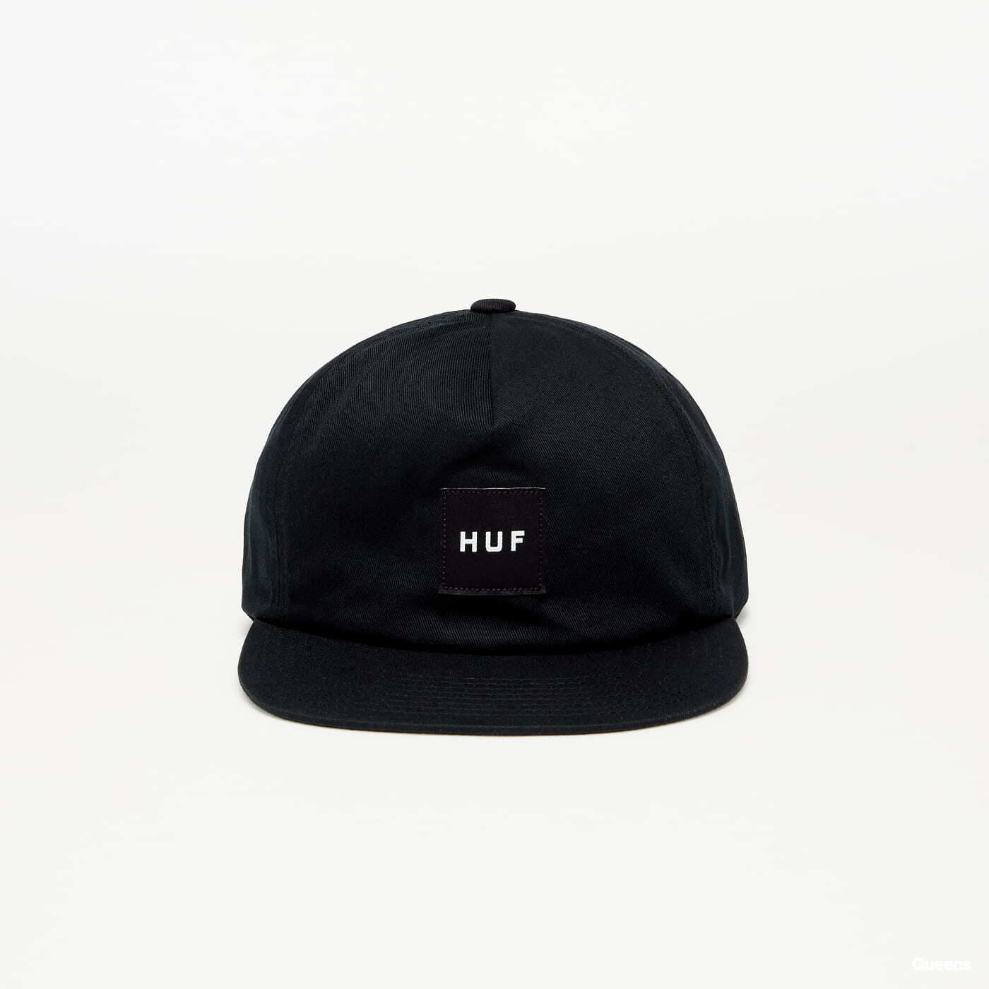Kšiltovky HUF Essentials Unstructured Box Snapback Black