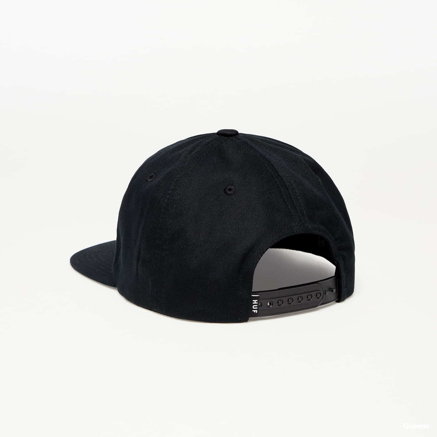 Kšiltovky HUF Essentials Unstructured Box Snapback Black