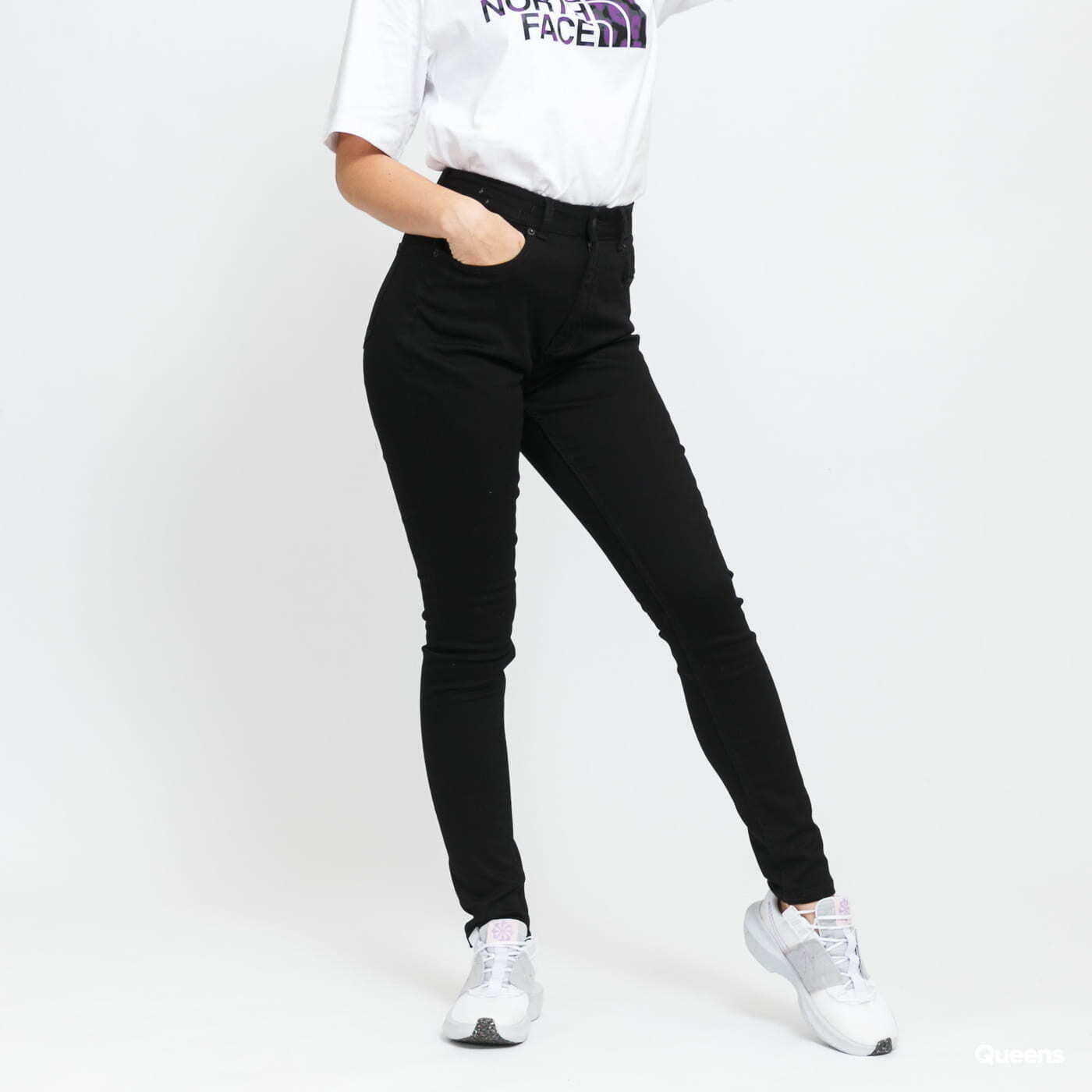 Teksad JJXX JXvienna Skinny HW Jeans black denim