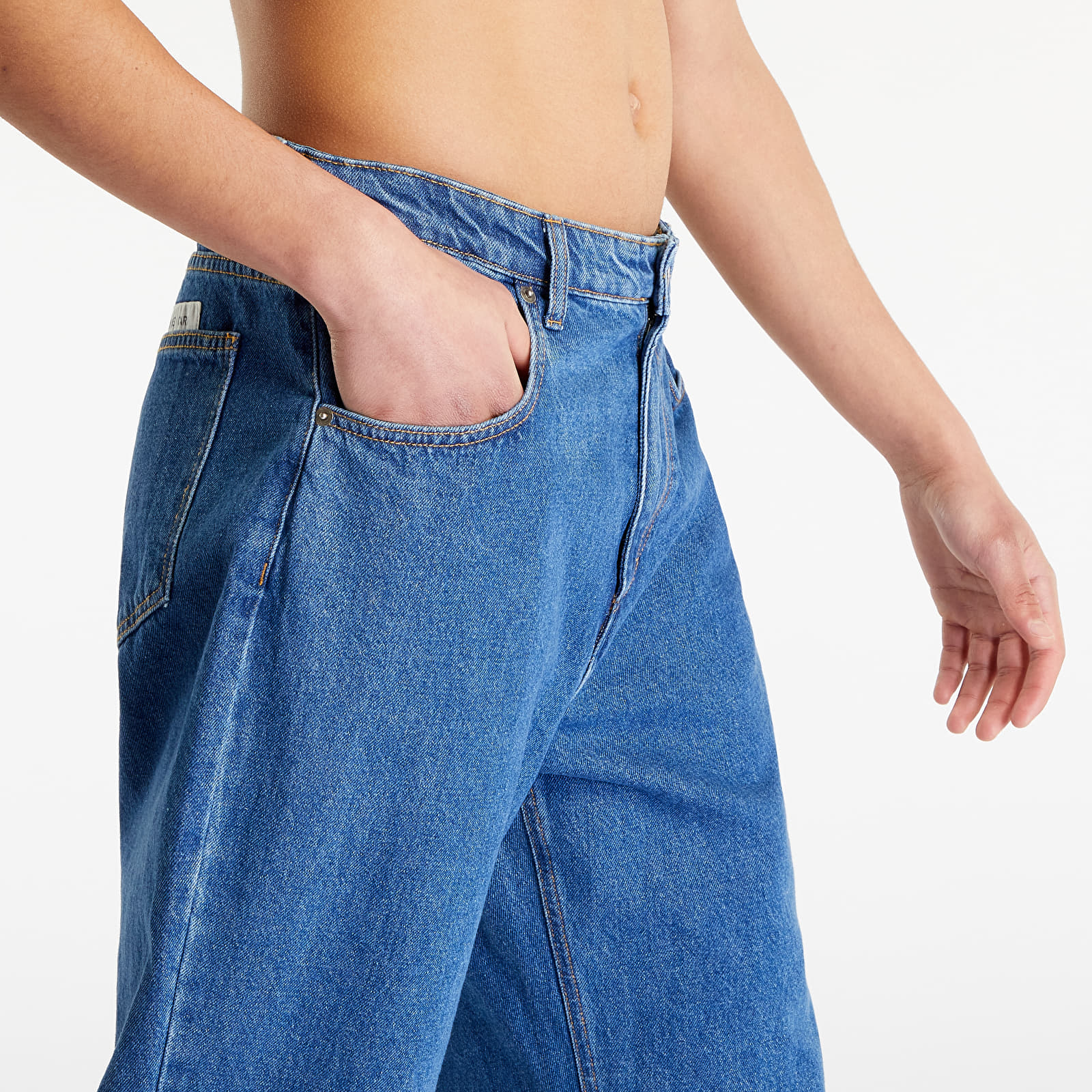 Jeans PREACH Straight Denim Pants Blue