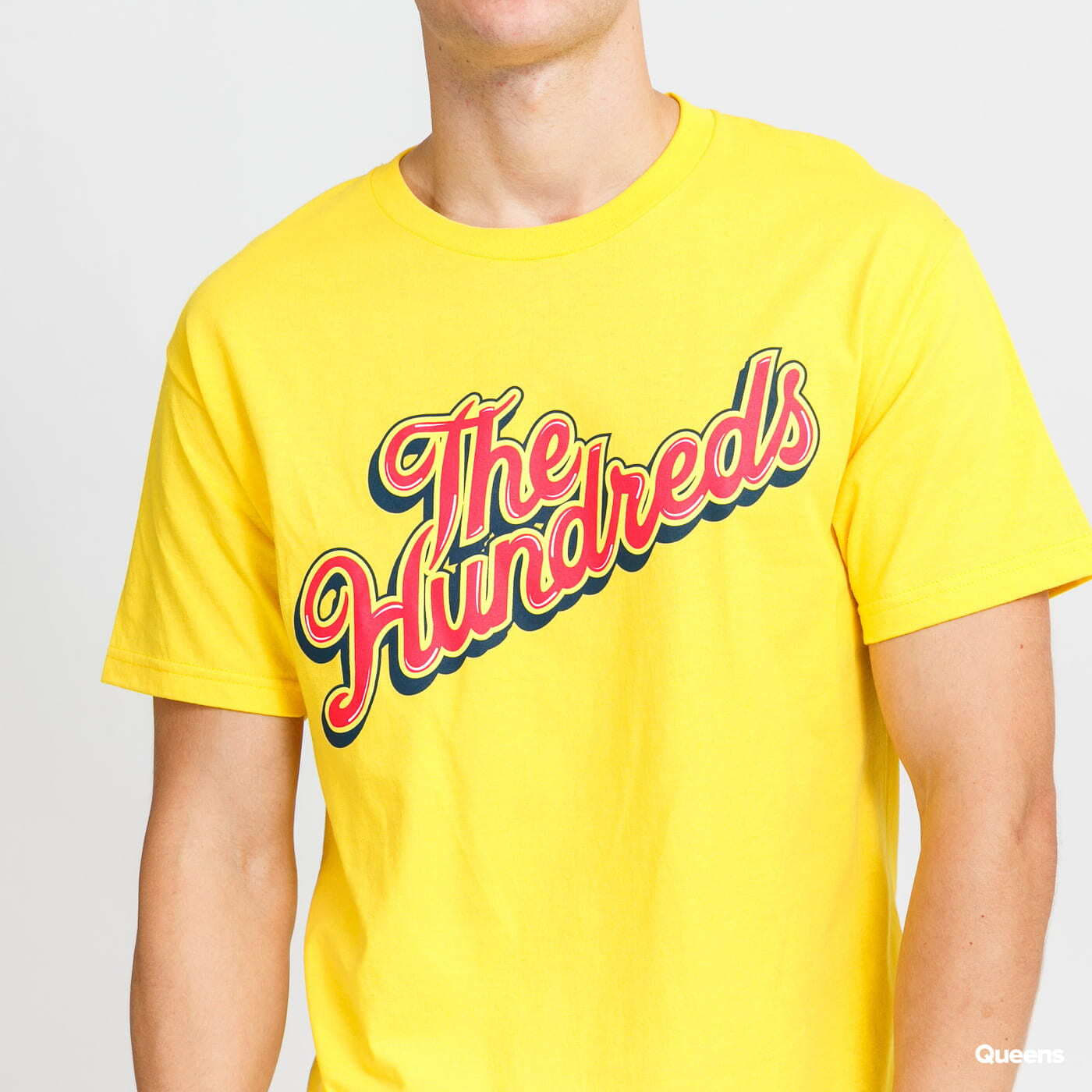 Tričká The Hundreds Moon Slant Tee Yellow