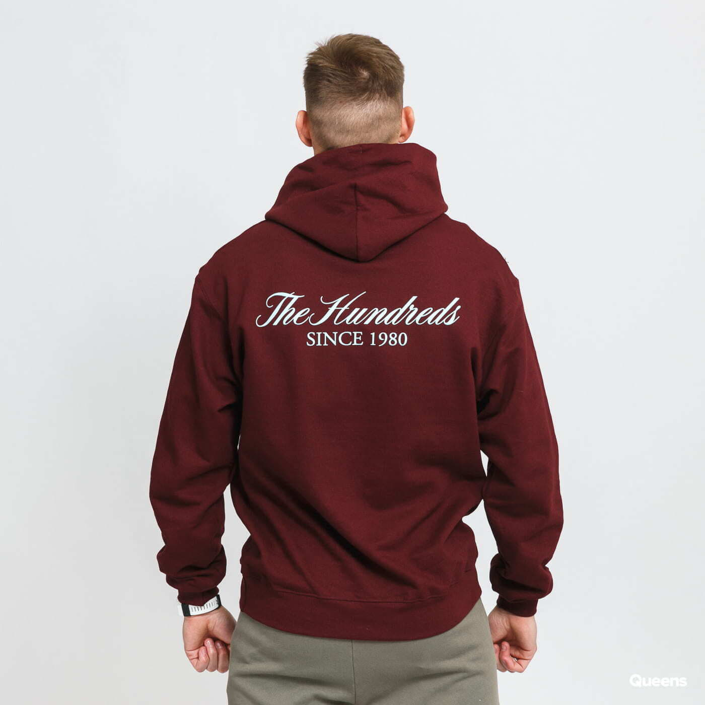 The hundreds hoodie red hotsell