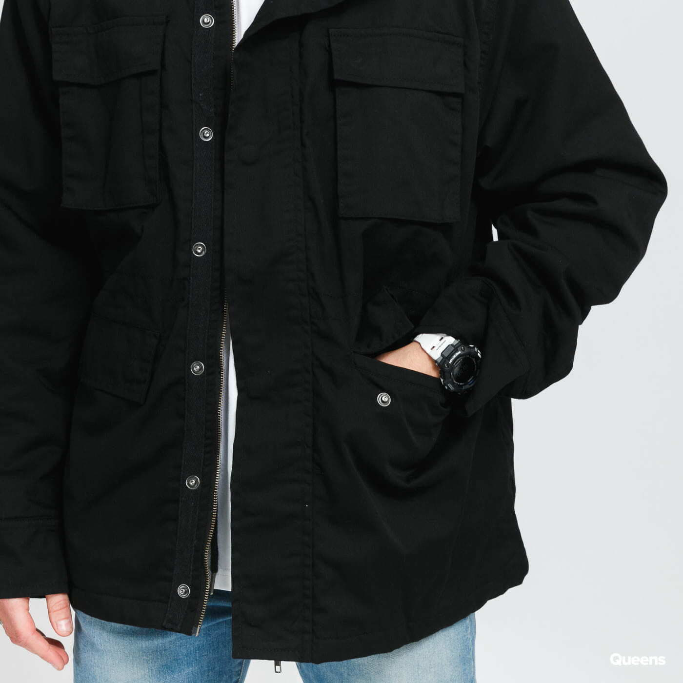 Bundy Urban Classics Big M-65 Jacket Black