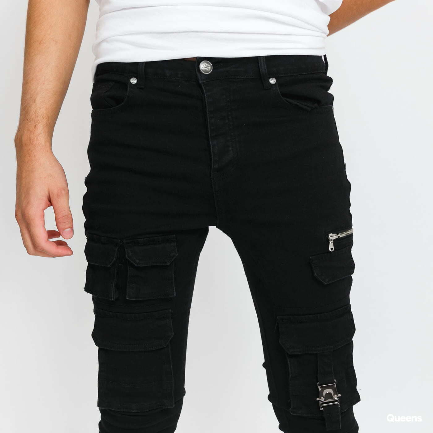 パンツ 2000's archive black buggy cargo denim Denim Baggy Cargo Pants – Epitome® Streetwear