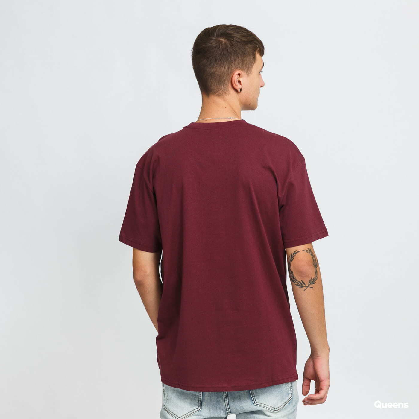 T-shirts Urban Classics Heavy Oversized Tee Dark Wine