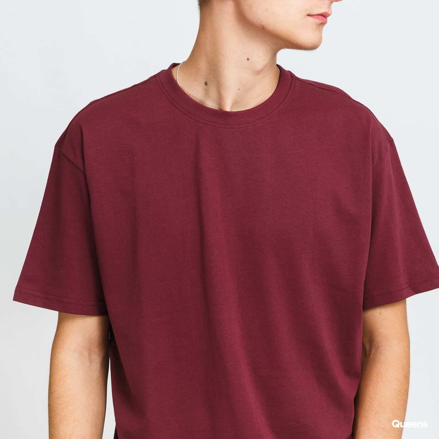 T-shirts Urban Classics Heavy Oversized Tee Dark Wine