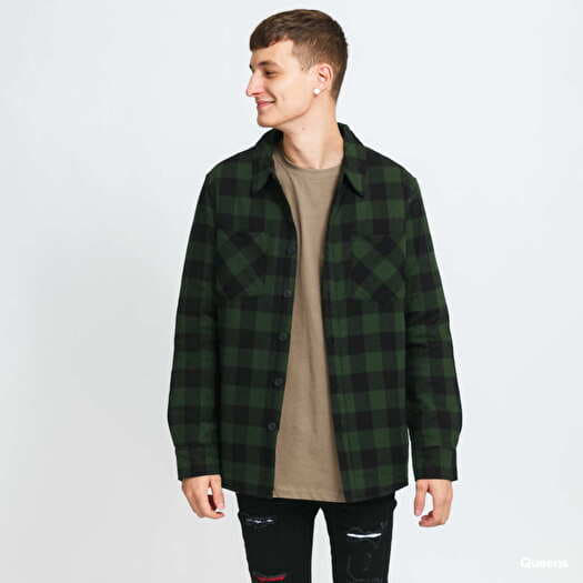 Green and black checkered jacket on sale