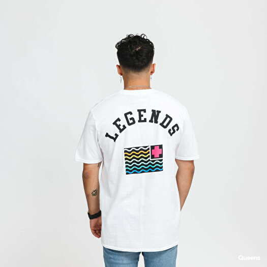 T shirts Pink Dolphin Legend Flag Tee White Queens