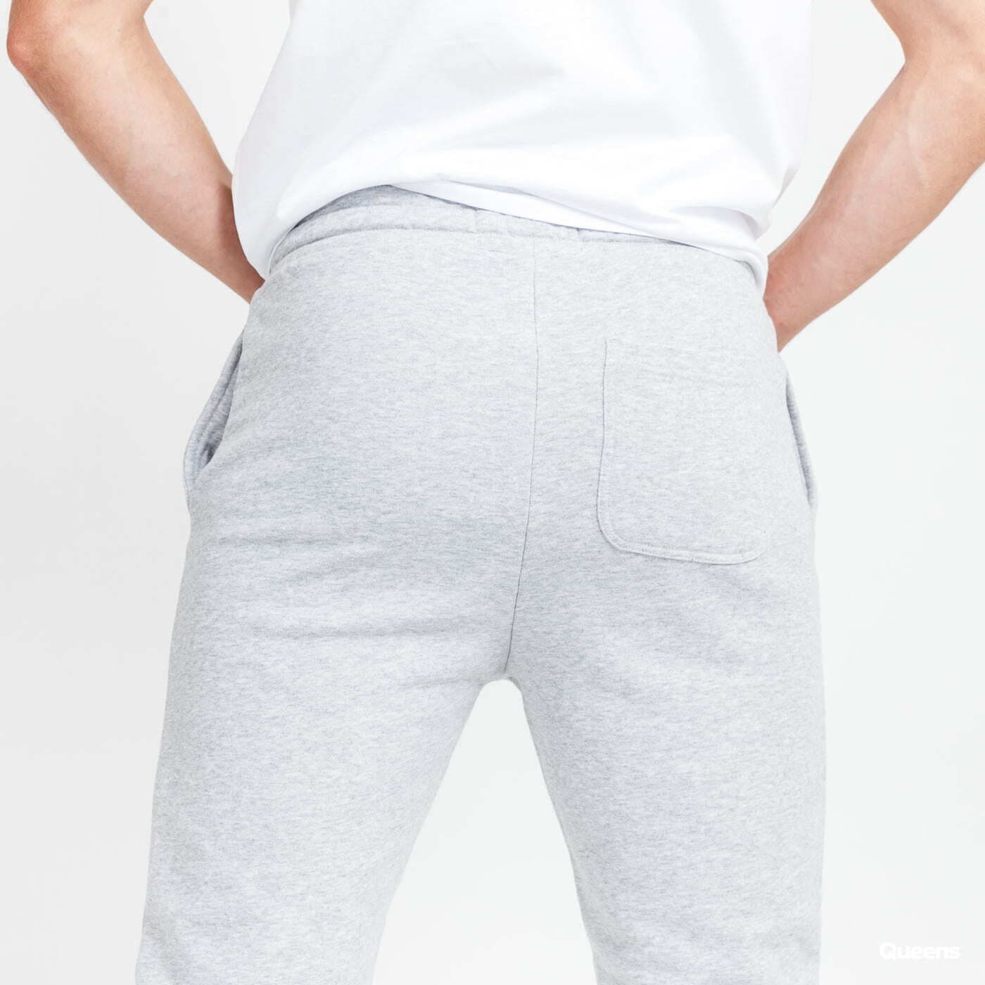 Tepláky Lyle & Scott Skinny Sweatpant Melange Grey