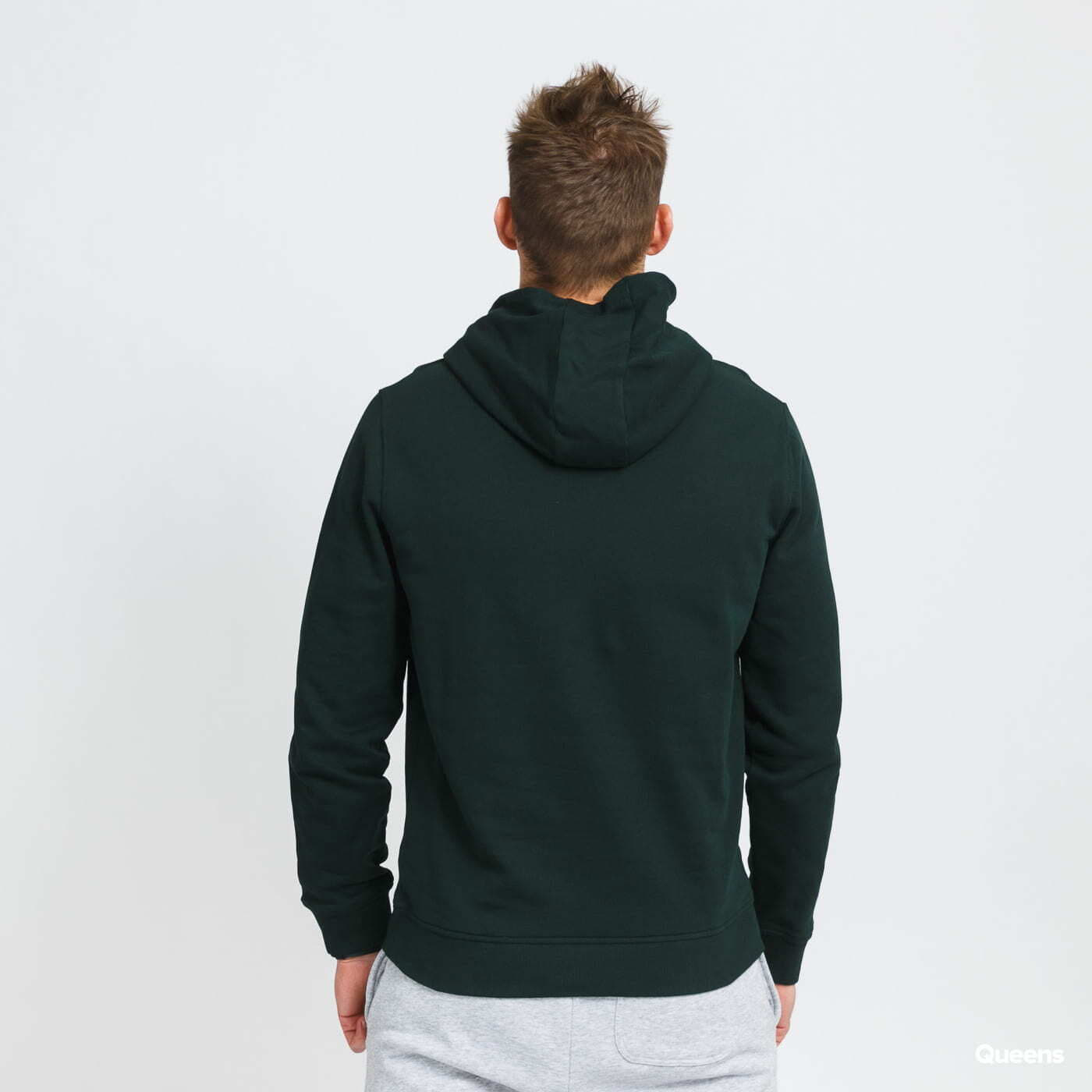 Mikiny Lyle & Scott Pullover Hoodie Dark Green