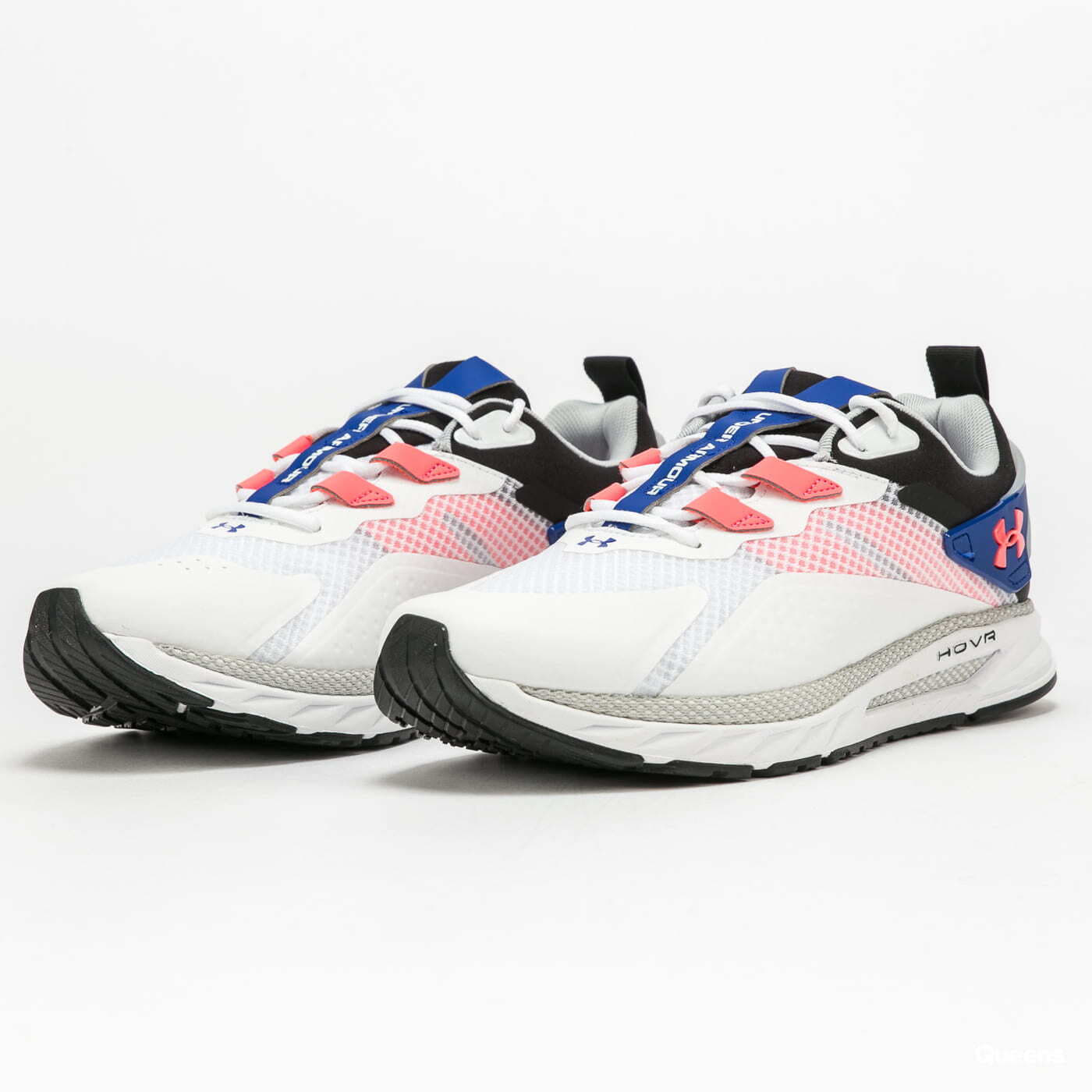 Men's sneakers and shoes Under Armour HOVR Flux MVMNT white / blue