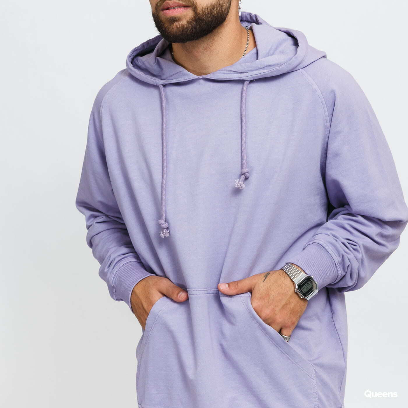 Суитчъри Urban Classics Overdyed Hoody Purple