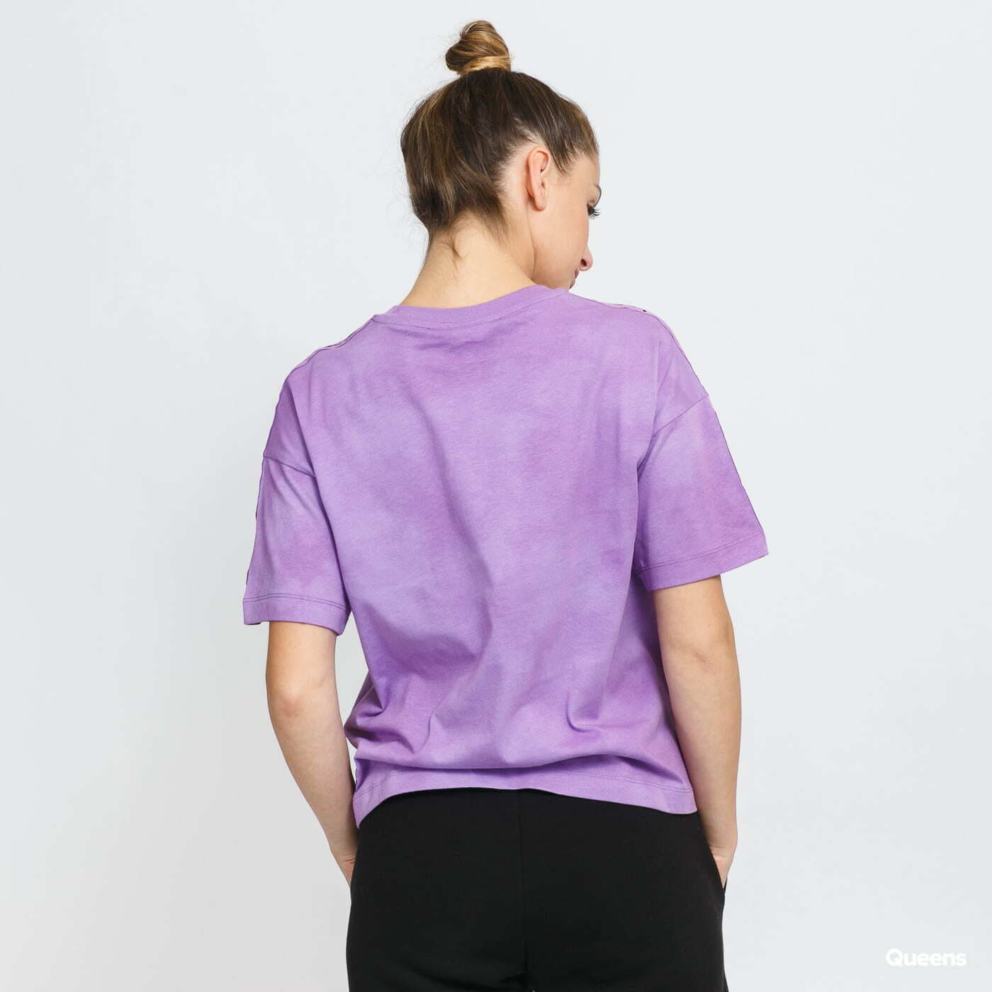 T-shirts Champion Organic Cotton Tie Dye Tee Purple