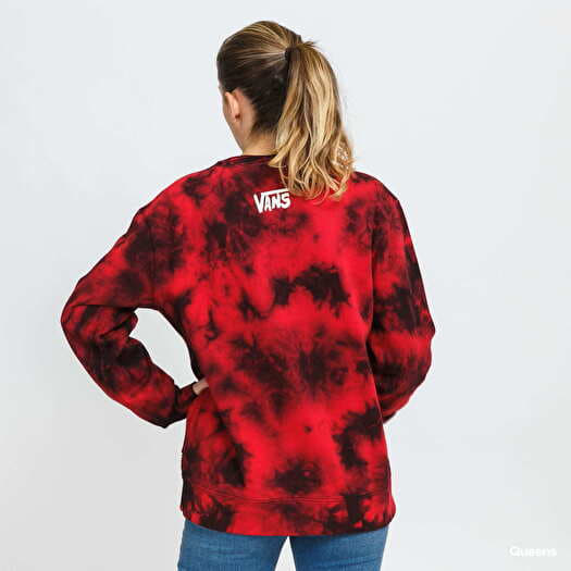 Vans sales sweatshirt red