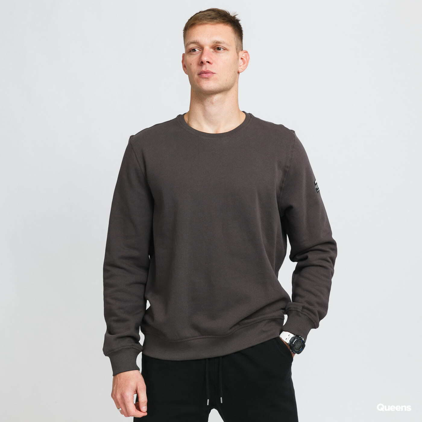 Mikiny Ecoalf Tribecalf Sweatshirt Dark Grey