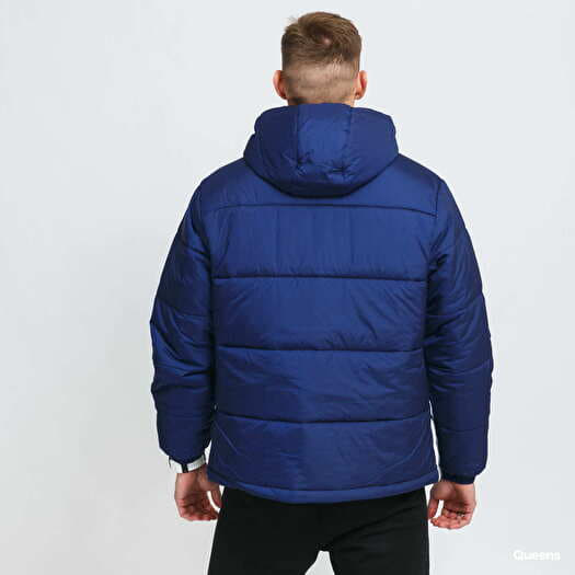 Jackets adidas Originals Padded Hooded Puffer Jacket Navy Queens