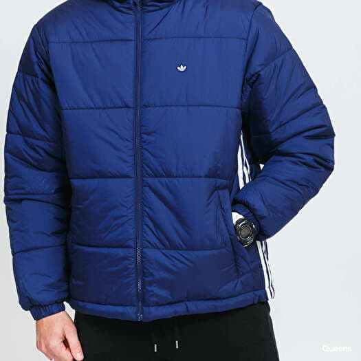 Blue adidas puffer jacket store