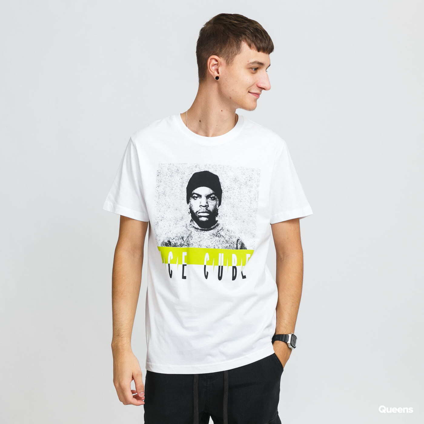 Majice i košulje Urban Classics Ice Cube Logo Tee White