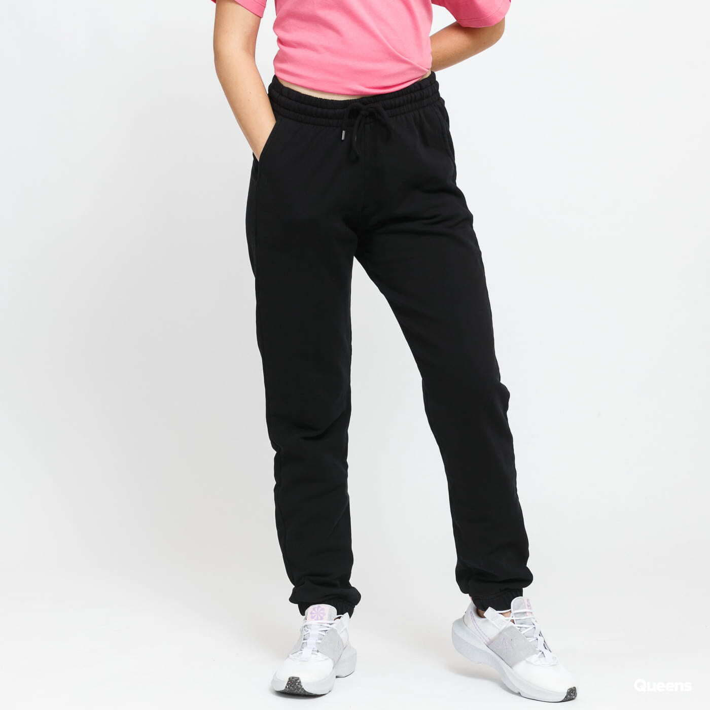 Jogger Pants Colorful Standard Organic Sweatpants černé