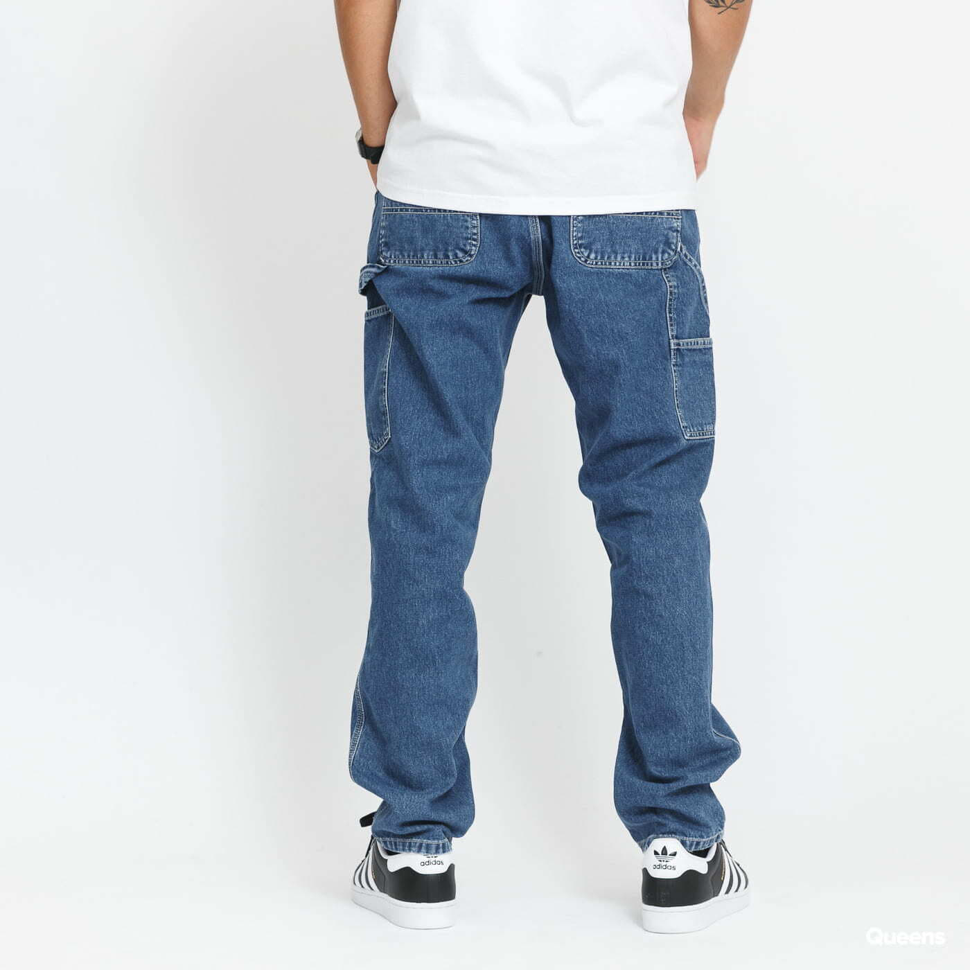 Jeans Carhartt WIP Ruck Single Knee Pant Blue Stone Washed