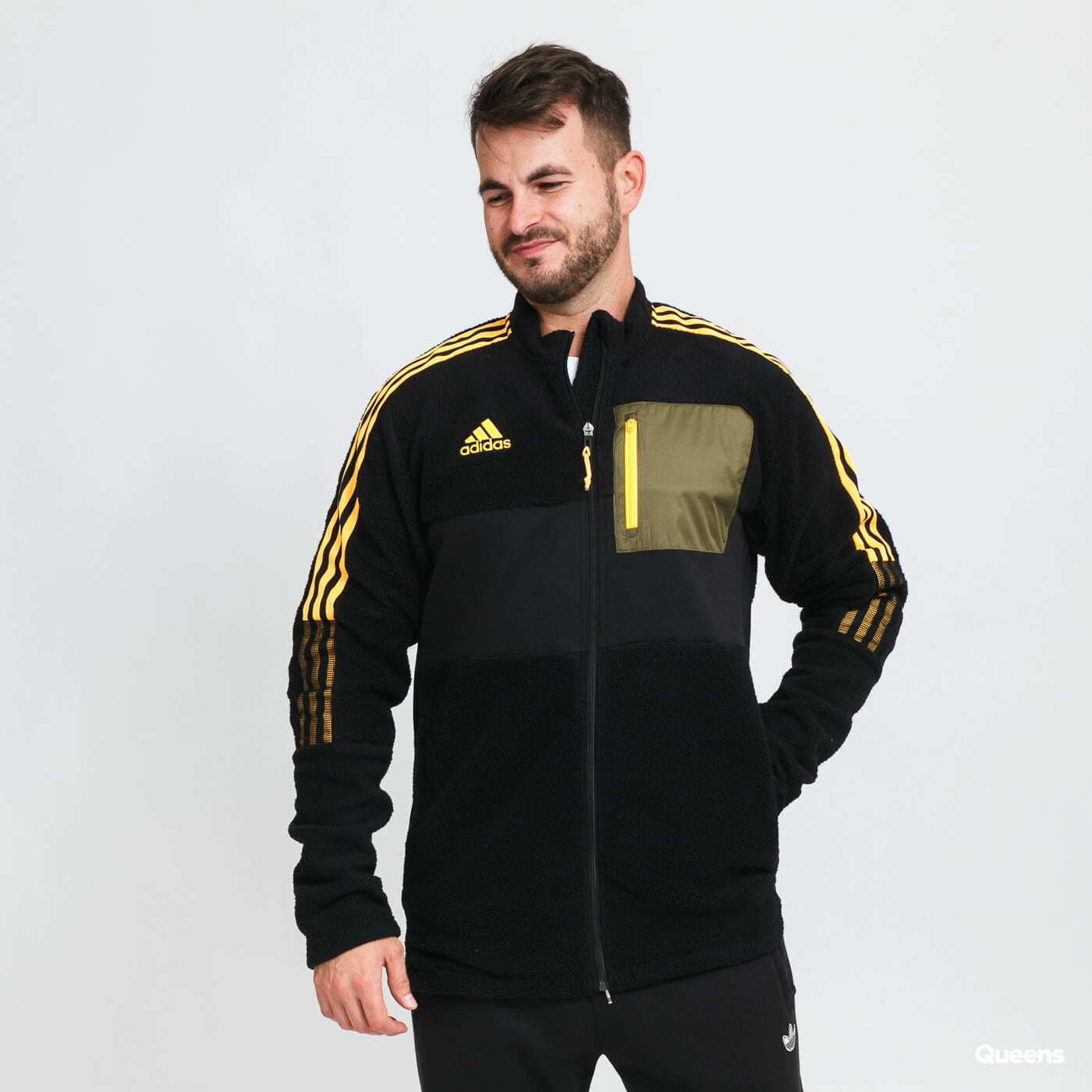 Толстовки та реглани adidas Performance Tiro Winterized Track Top Black