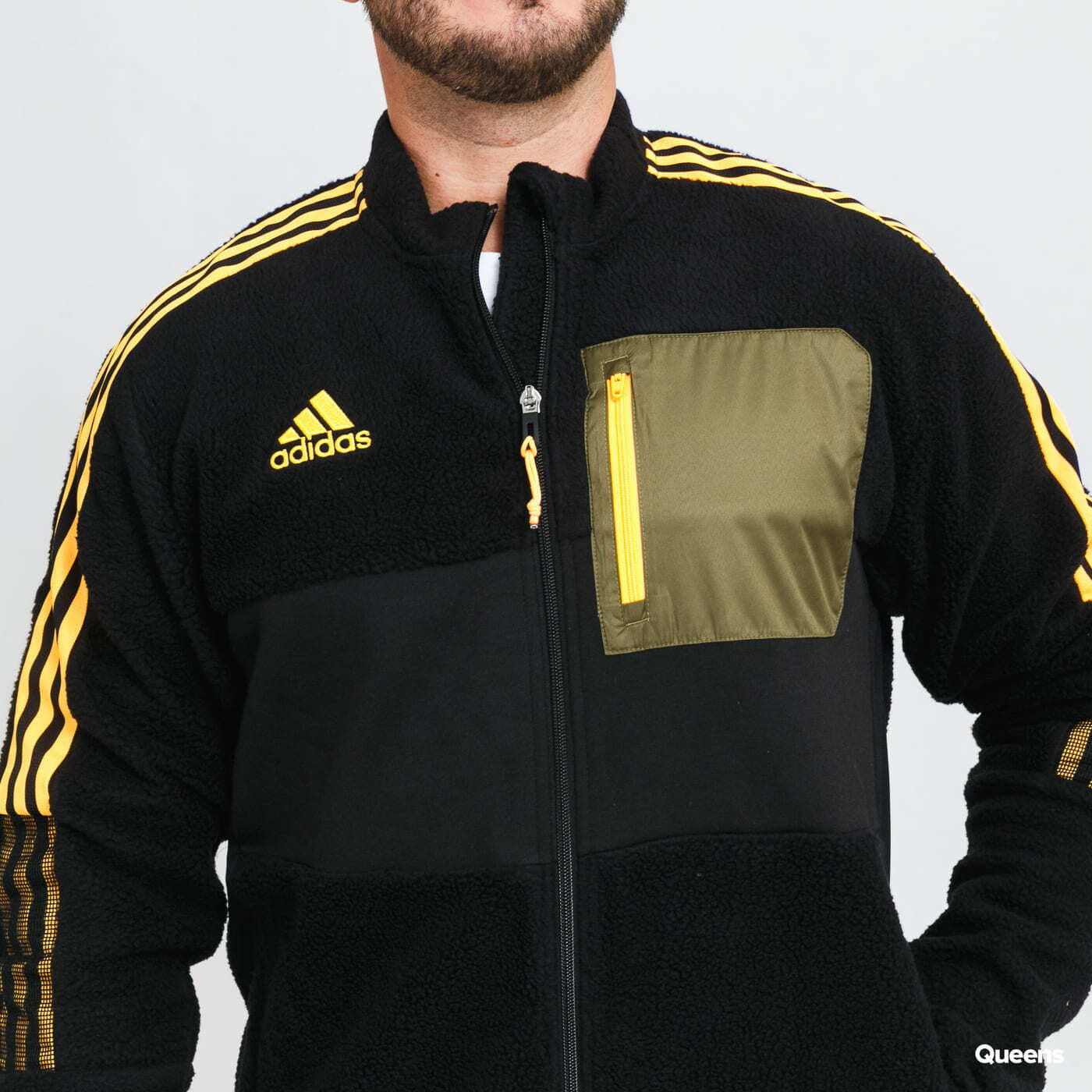 Толстовки та реглани adidas Performance Tiro Winterized Track Top Black
