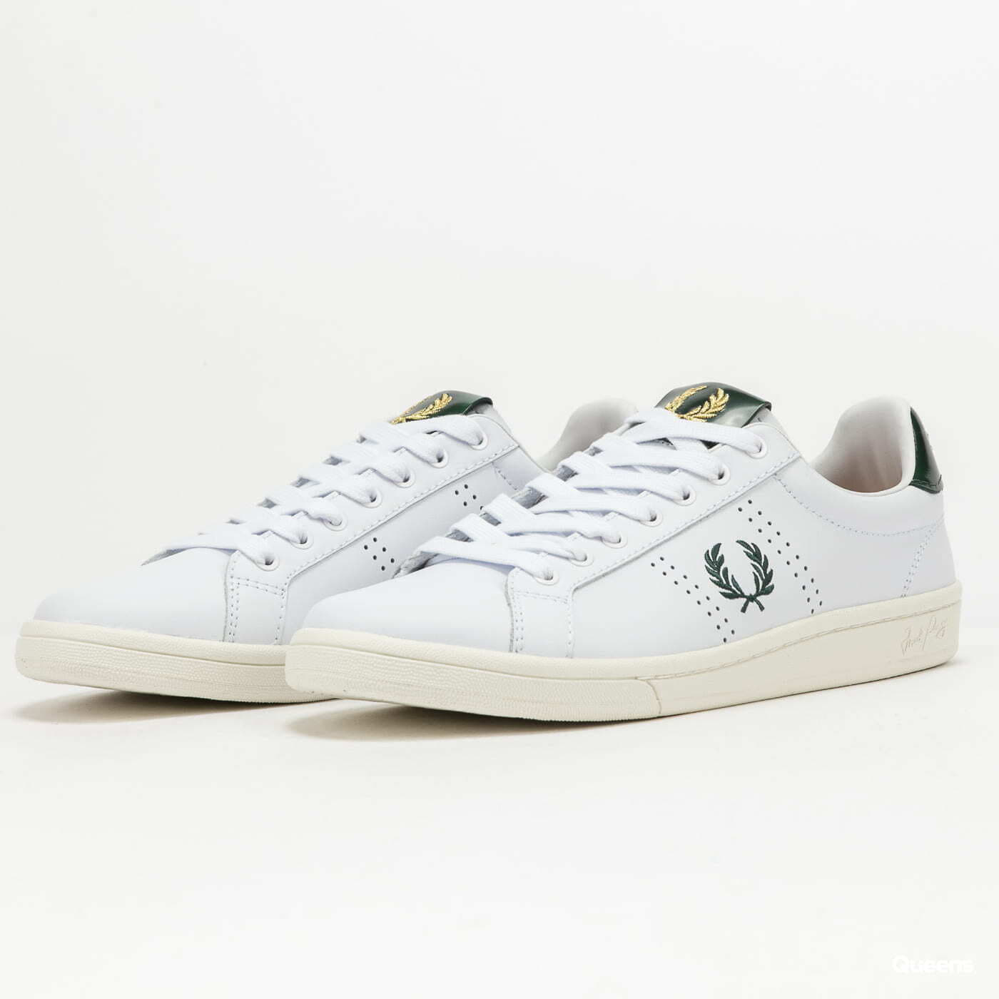 Men's shoes FRED PERRY B721 Leather Tab white