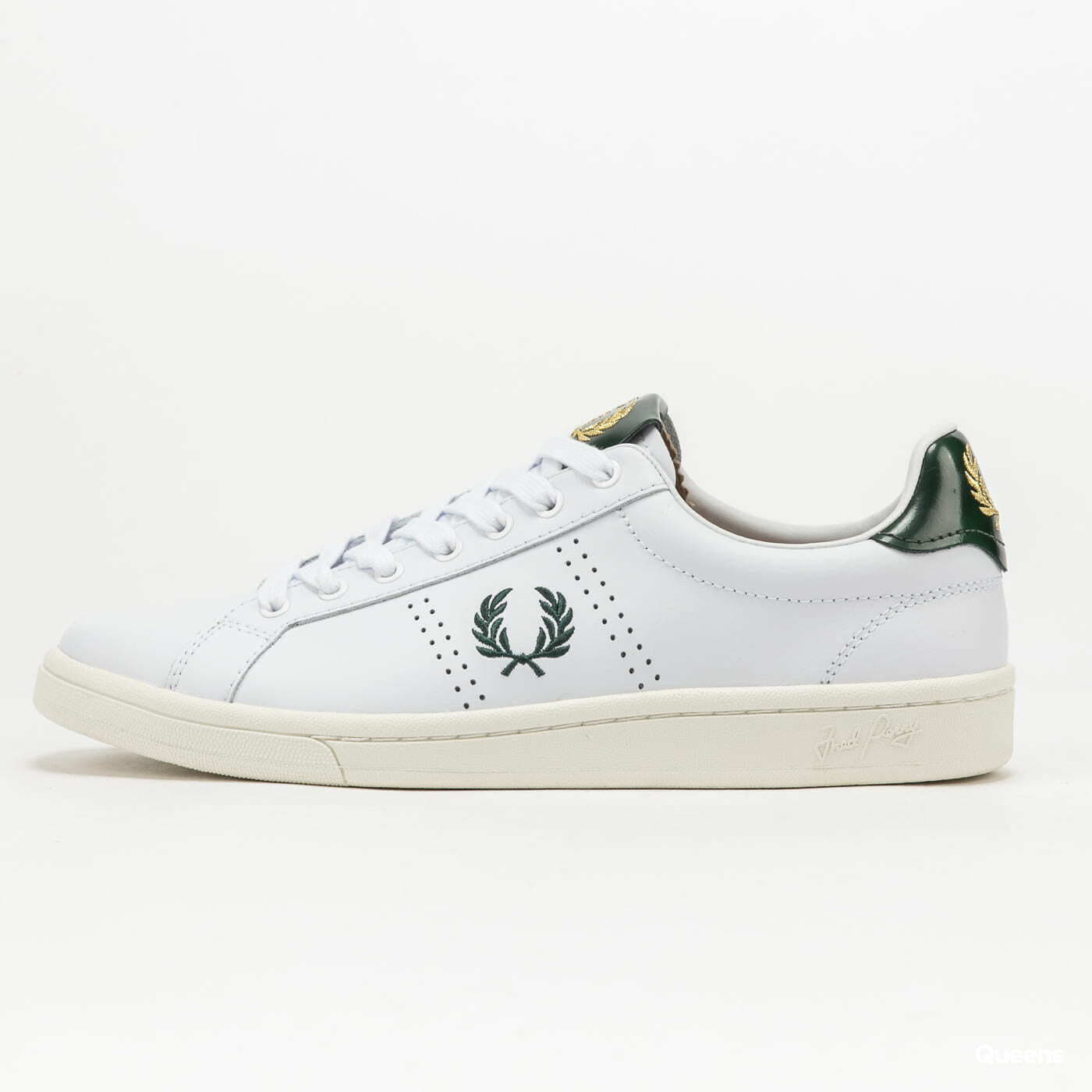 Men's sneakers and shoes FRED PERRY B721 Leather Tab white