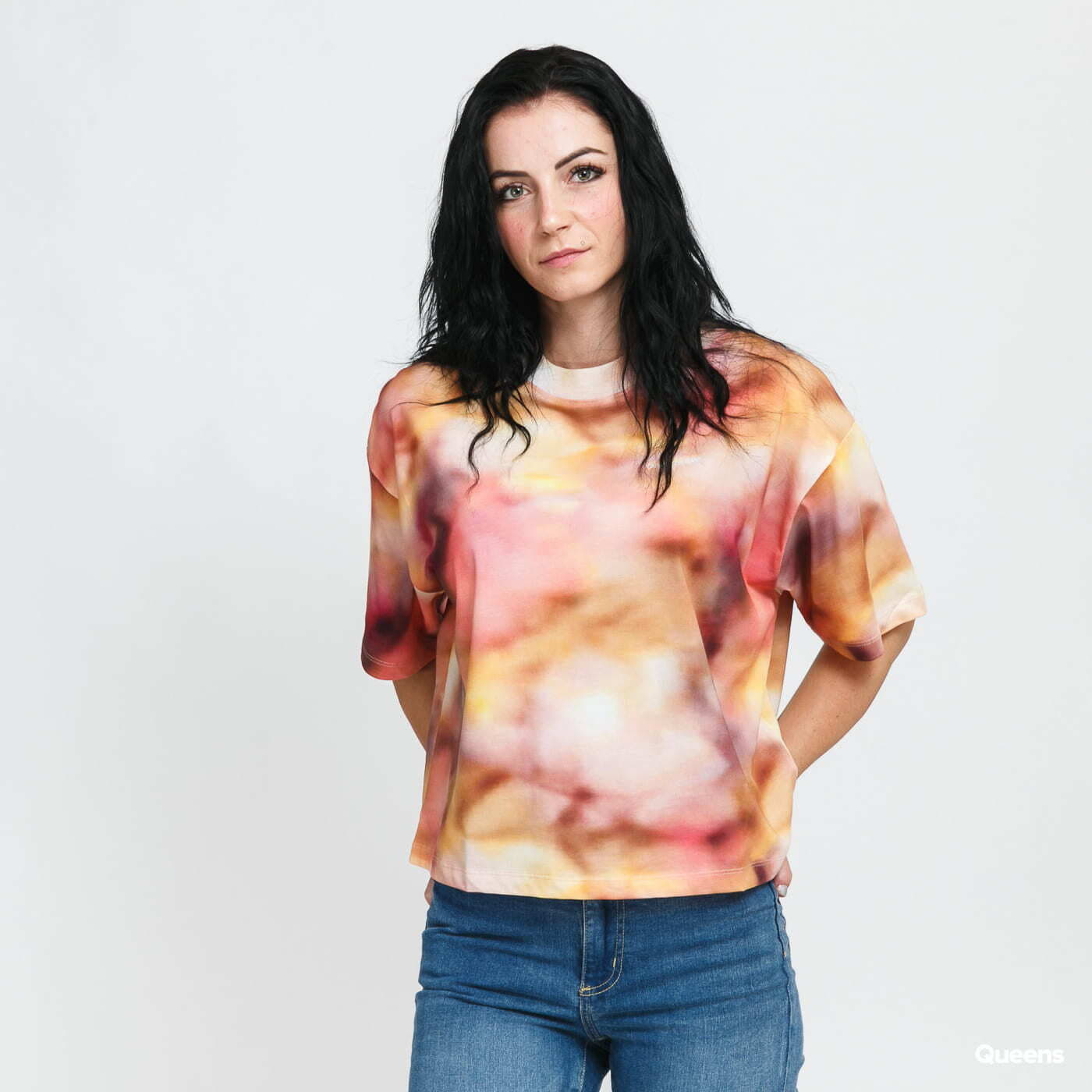 Magliette CALVIN KLEIN JEANS W All Over Print Tee multicolor