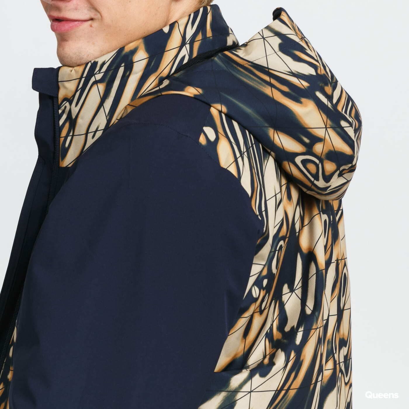 Windjacke adidas Performance MT AOP Rain Jacket Navy/ Beige