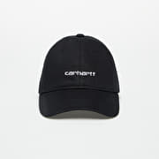 Carhartt WIP Canvas Script Cap Black