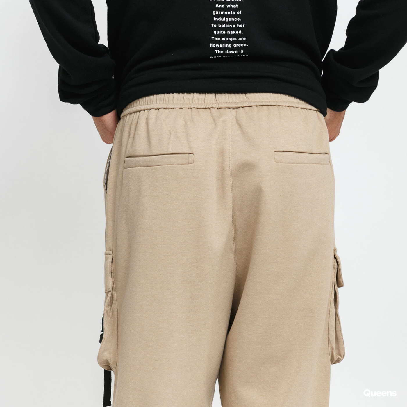 Cargo pants Sixth June Cargo Front Buckle Pocket Pant Beige