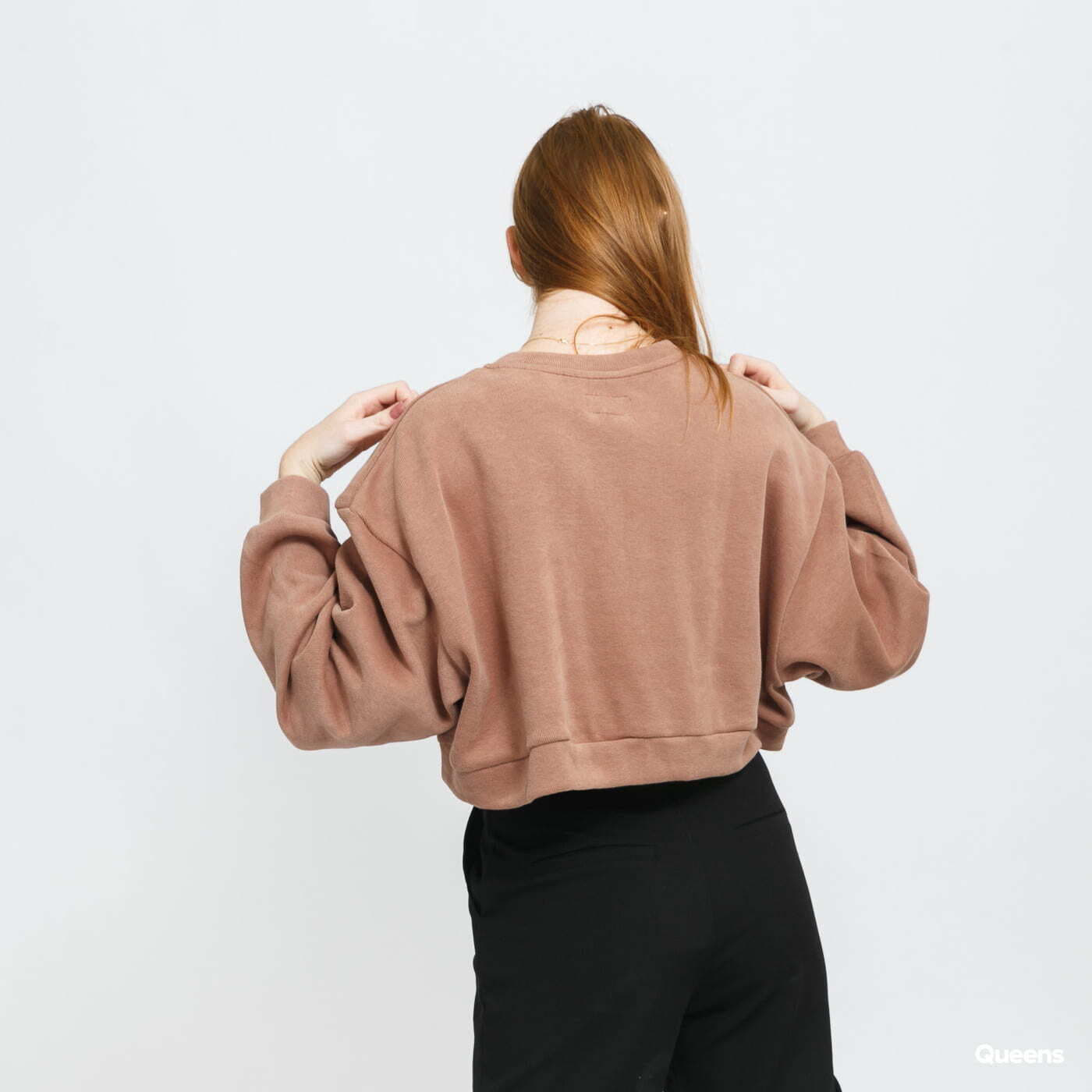 Mikiny Sixth June W Basic Signature Sweatshirt Light Brown