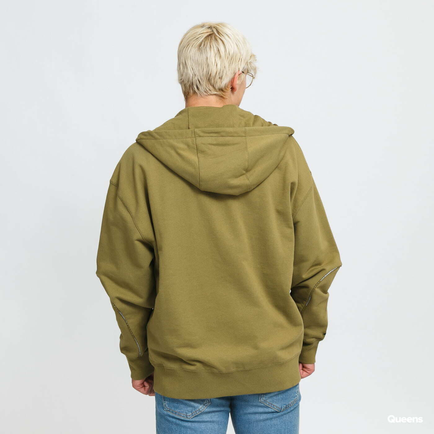 Hettegensere og sweatshirts Converse x paria /FARZANEH Full Zip Hoodie Olive