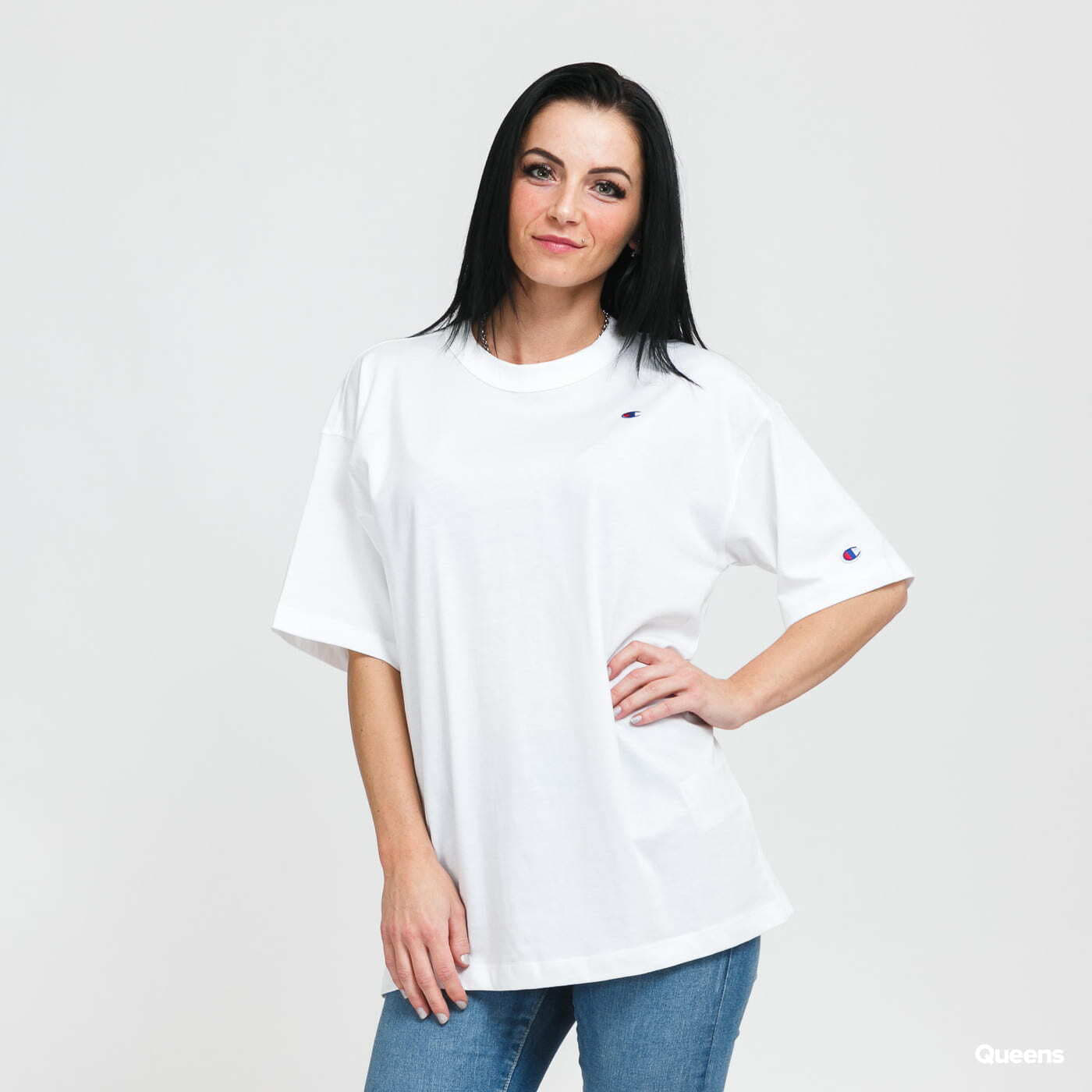 Tričká Champion Maxi T-Shirt White