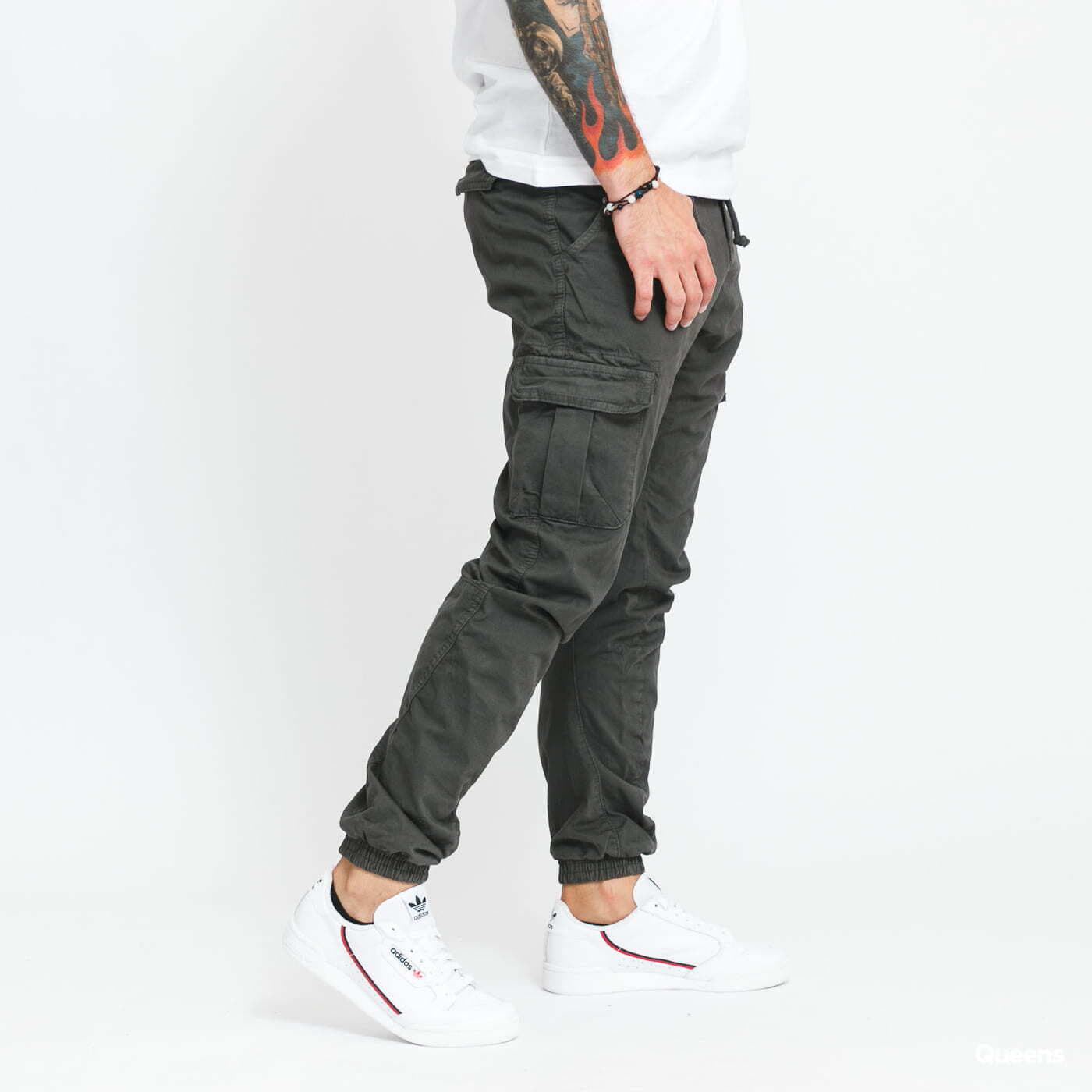 Cargo Hosen Urban Classics Cargo Jogging Pants Grey